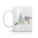 X-mas Mug - Cerf & cadeau